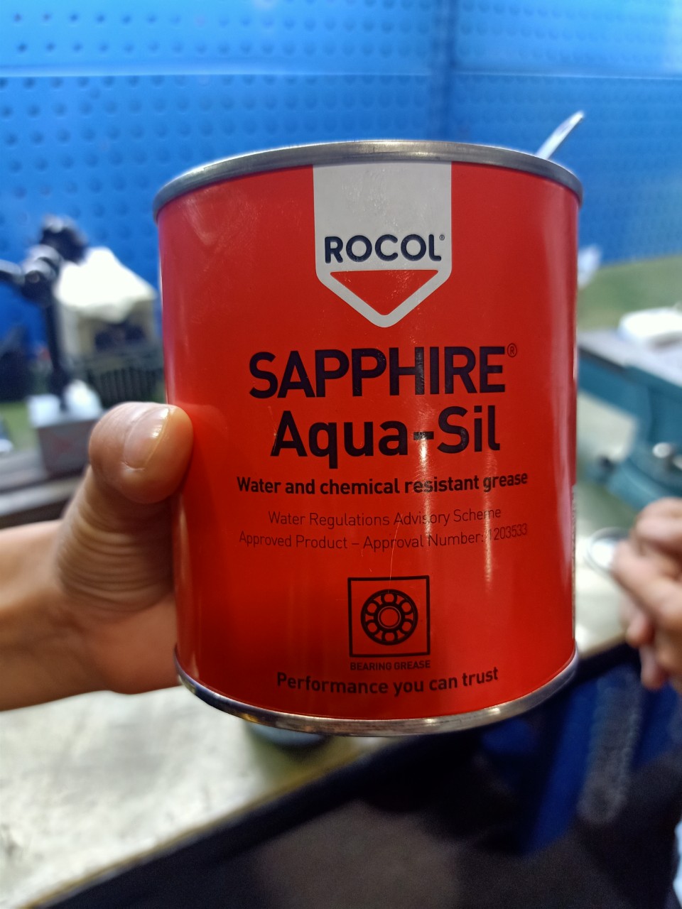 mỡ bôi công nghiệp Rocol Sapphire Aqua-sil