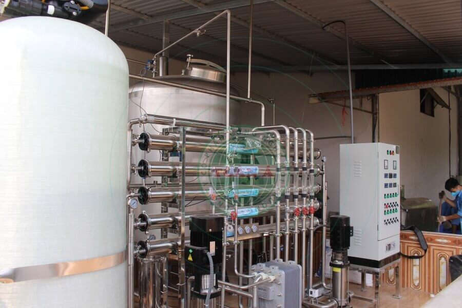 Hệ thống xử lý nước tinh khiết RO- EDI cho ngành sản xuất dược phẩm, mỹ phẩm