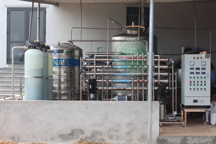 Hệ thống xử lý nước tinh khiết RO- EDI cho ngành sản xuất dược phẩm, mỹ phẩm