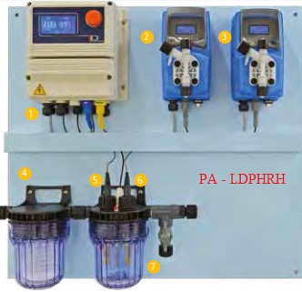 PA-LDPHRH _ Thiết bị đo và kiểm soát pH, ORP trong xử lý nước