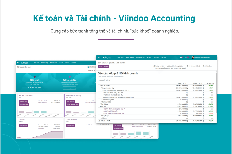Viindoo Accounting - Giải pháp phần mềm kế toán hỗ trợ