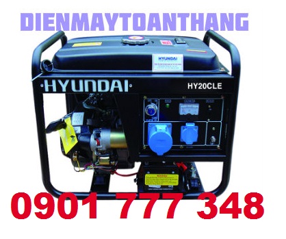  Máy phát điện Hyundai HY20CLE (1.7 - 2.0KW)