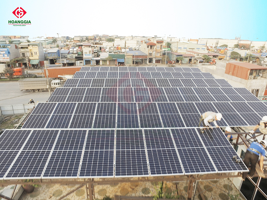 Hệ thống điện mặt trời hòa lưới 30 kW tại Hải Phòng