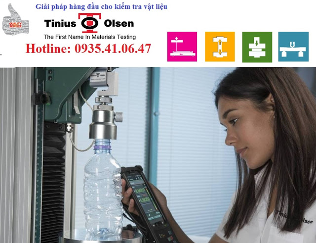 Máy kiểm tra độ bền nén chai nhựa PET model 5ST Tinius Olsen