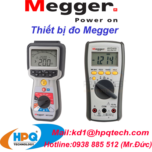Megger Việt Nam | Thiết bị đo Megger | Nhà cung cấp Megger