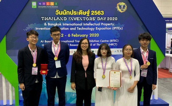 Việt Nam nhất toàn đoàn tại Cuộc thi quốc tế về sở hữu trí tuệ, sáng chế, đổi mới và công nghệ (IPITEx 2020)