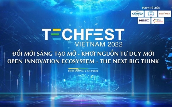 Techfest Vietnam 2022 sẽ chính thức diễn ra từ ngày 2 đến 4-12 tại Bình Dương