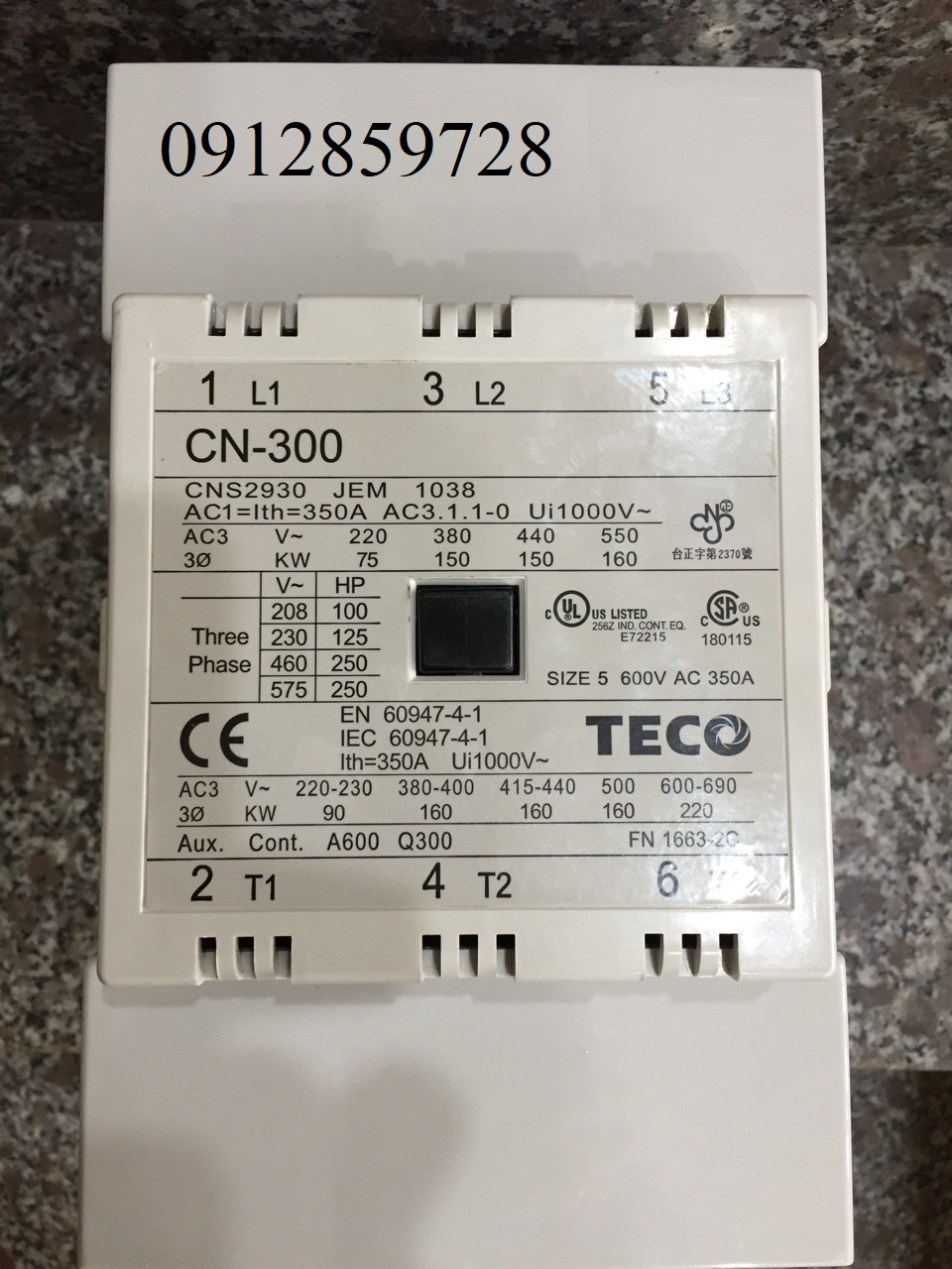 Contactor TECO CN-300