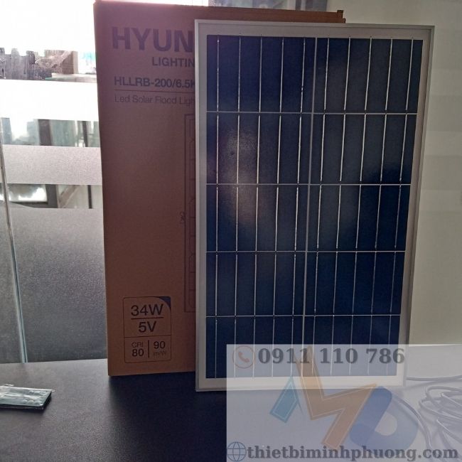 Đèn năng lượng mặt trời Hyundai HLLRB – 30/6.5K