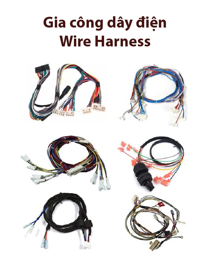 gia công dây điện wire harness bộ dây cho máy giặt hãng samsung, toshiba, aqua, hitachi, sanyo, sharp, lg electronic, panasonic, electronlux, casper, beko, whirlpool, bosch
