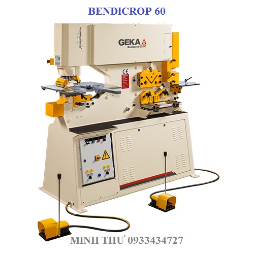 Máy gia công kim loại đa năng Geka model Bendicrop 60 SD