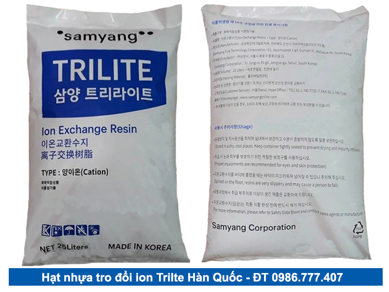 Hạt nhựa Cation Trilite Hàn Quốc