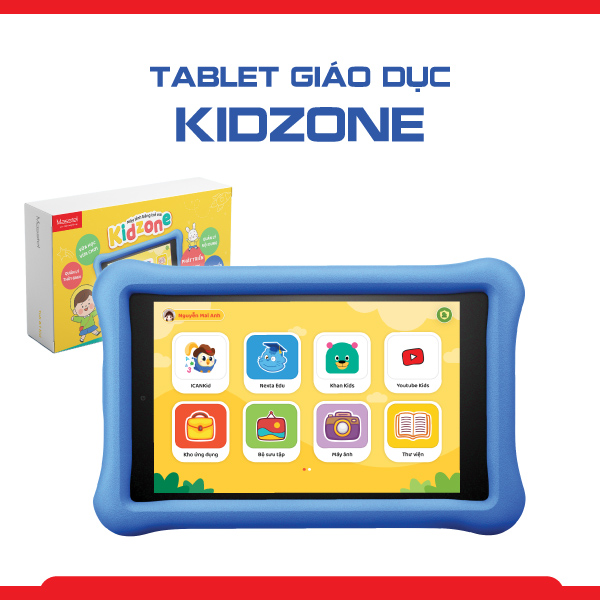 Masstel KidZone– Máy tính bảng cho bé từ 2 đến 6 tuổi