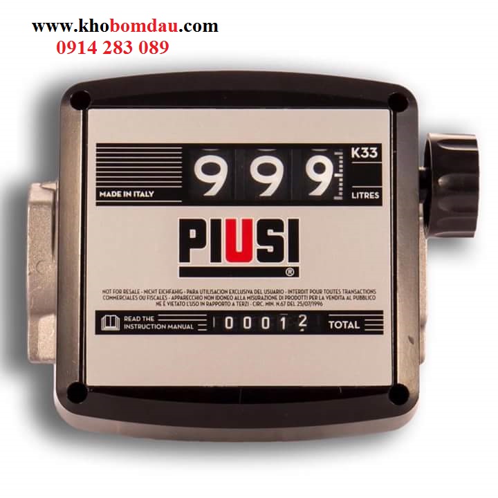 Đồng hồ đo dầu Piusi K33-K44